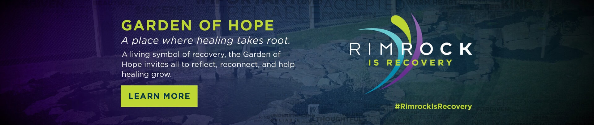 Rimrock addiction recovery with the garden of hope in Billings Montana